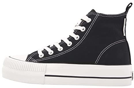 British Knights Damen Kaya MID Sneaker, Schwarz, 39 EU