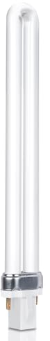 Lampada Fluorescente Compatta da 11W a 2 Pin, G23 Bianco Caldo 2700K, 900LM, Lampada a Risparmio Energetico Con Tubo Rotante Singolo a Forma di U, CFL CA 220-240 V, Non Dimmerabile, 1 Confezione