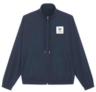 Surf Monkey Urban herrjacka - återvunnen polyester - vattentät - fluorfri DWR, Marinblå, M