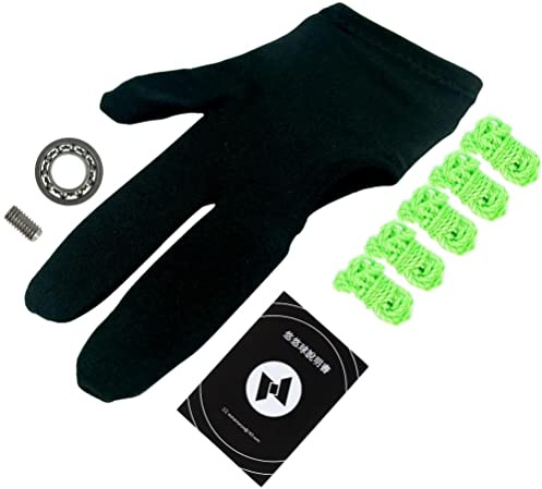Annadue V-förmiges -Ball-Set aus Aluminiumlegierung, Leise Rotation, Stabiles Hochgeschwindigkeitsprogramm, Komplett mit Schnüren und Handschuhen, Unterhaltsames Wettkampfspiel für