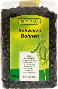 Bohnen, schwarz, 4er Pack (4 x 500g) - Bio