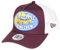 New Era Racing Crew Cap Auto Trucker Verstellbar Kappe Basecap Weinrot - One-Size