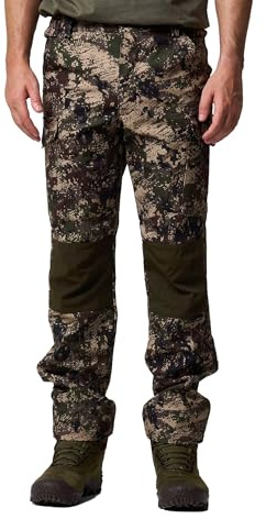 JACK PYKE Men’s Waterproof Trousers – Digicam Softshell Trousers with Zipped Pockets and Large Belt Loops, Ideal for Hunting, Hiking, Camping, and Outdoor Field Use - Size Small-3XL