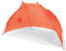 Marabella Strandmuschel Strandzelt 115x115x218cm Windschutz Strand Strandmuschel 6 Farben, Farbe:orange