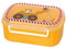 SIGIKID 25267 Brotzeitdose Bodo Bagger, BPA-frei, sicher, leicht, mit Bügelverschluss, Lunchbox mit Einsatz - für Brotzeit, Frühstück, Kindergarten, für Kinder ab 2 Jahren, Gelb/ Bodo Bagger 17x11x7cm