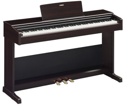 Yamaha ARIUS YDP-105, Piano Digital. Piano para el hogar elegante y con estilo para principiantes y aficionados, gran piano acústico, en palisandro