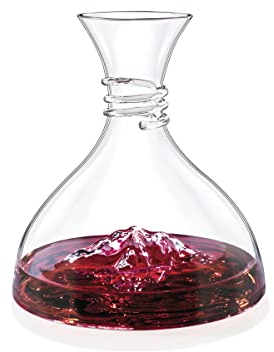 Wilmax Caraffa decantatore per vino rosso - 1500 ml - Caraffa per vino in vetro - Caraffa decantatore - Bicchieri da vino bianco