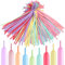 AMZSKU Set di 100 palloncini magici, per modellazione, palloncini, palloncini colorati, decorazione per matrimoni, compleanni, feste