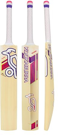 Kookaburra Glare 10.1 Junior Cricket Bat, size 3, Pink/Purple