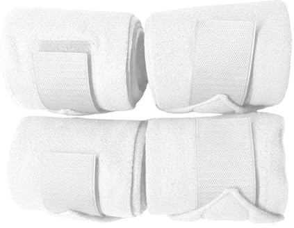 Hästbenbandage 4 stycken elastiska hästbandage | 250 cm skydd av bandagstillbehör för mjuka ridtillbehör för utomhusbruk