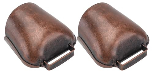 iplusmile Campanelli per Pecore e Mucche in Bronzo 2 Pezzi Funzione Antismarimento e Dimensioni Compatte 2.48X1.89X1.18In Accessori per Cavalli e Altri Animali