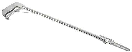 Fabater Krabbtång i Rostfritt Stål 30 Tum, Lång Fisktång 75 Cm Bärbar Hopfällbar för Krabba Fisk och Skaldjur Bläckfisk Bläckfisk Ål, Multifunktionell Saxtång för BBQ Kolflaska Parkeringsbiljetter