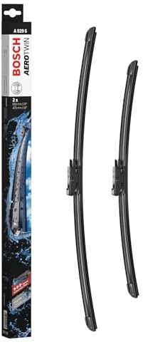 Bosch Aerotwin A929S Front-Scheibenwischer - Set mit 2 Ersatz-Scheibenwischern und vormontiertem Adapter - 2 Wischblätter, 600 mm und 475 mm