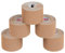 ALPIDEX 5 Rollen Kinesiologie Tape 5m x 5cm Viele Farben Anwendungsbroschüre Elastisch Wasserfest Hautfreundlich Physio Muskel Tape Set, Farbe:hautfarben