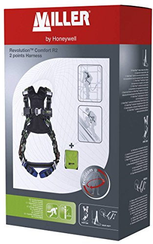 MILLER by Honeywell 1034078 Revolution Comfort R2, 2-poliger Gurt