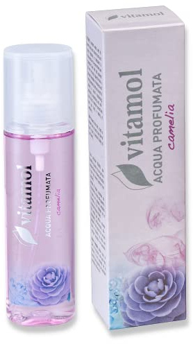 Vitamol Parfymed Water Camellia Refreshing och deodorant lotion för kroppen 100 ml.