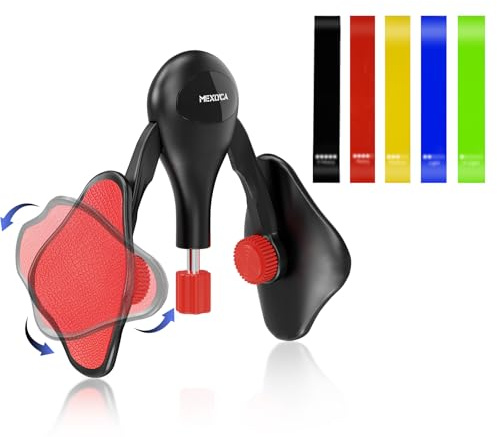 Mexlyca Thigh Trainer 55 lbs Adjustable Resistance, Pelvic Floor Trainer, Thigh Toner Workout, Thigh Exerciser & Booty Trainer for Women & Men, Pelvic Floor Exercise Workout Machine