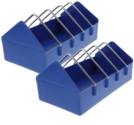 WOONEKY Mangeoire pour Pigeons Plastique Robuste Fente Anti-Dispersion, 20 Cm, Lot de 4 Pièces, Alimentation Extérieure pour Pigeons Voyageurs et Volailles de Ferme