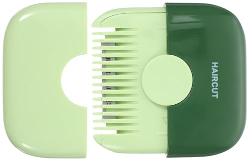 PENIKOKO Tondeuse à Cheveux Manuelle Portable Acier Inoxydable Coupe Fourches et Franges Outil Compact et Sécurisé pour Femmes