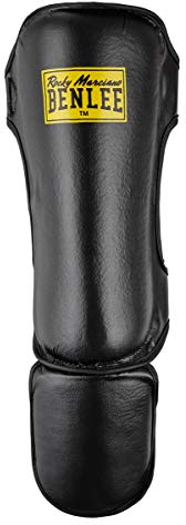 Benlee Rocky Marciano Unisex Jugend Guardian JUNIOR Instep Shin Guards, Black