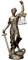 JKUDTQL Estatua de Dama de la Justicia de 12 Pulgadas, Escultura de Diosa Ciega con Escamas, Ángel Griego de la Ley
