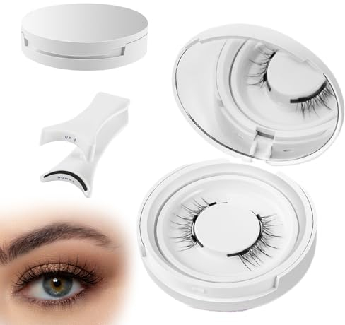 YANINEE Magnetische Magnet Künstliche Wimpern Ohne Eyeliner, Magnetic 3d Effect Eyelashes Lashes Eyelash