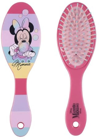Brosse ovale Minnie Disney brosse plate pour cheveux enfants