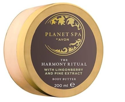 Avon Planet Spa revitalisierende Körperbutter mit Preiselbeeren- & Pinienkernen-Extrakten