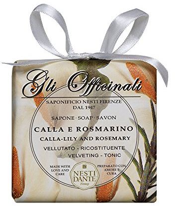 NESTI DANTE Gli Officinali, Water Arum & Rosemary Soap 200 g