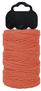 Cofan 08101000 Hilo de albañil en Polipropileno, Naranja, 1.5 mm x 100 m