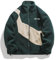 Aelfric Eden Herren-Jacke Warm Teddyfleece Jacke Damen Patchwork Sherpa Coat Stehkragen Farbblock Zip Sweatjacket Reißverschluss Oversize-Jacke für den Winter