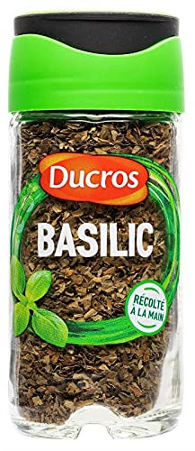 DUCROS - Basilic 11 g - Le goût de l'Italie dans votre assiette - Herbes aromatiques et épices culinaires de qualité supérieure pour une cuisine parfumée. - Le Lot De 4