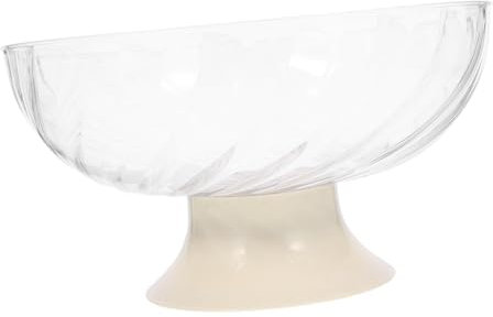 MAGICLULU Fruttiera Con Piedini Bianchi - Cucina - Fruttiera Extra Large Per Spuntini