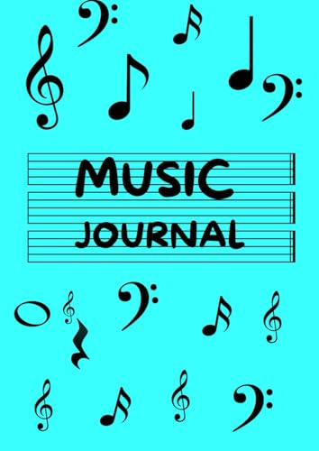 My First Music Notebook,Easy Music Notebook for Kids – Blank Staff Paper for Young Musicians (Perfect for Beginners!)