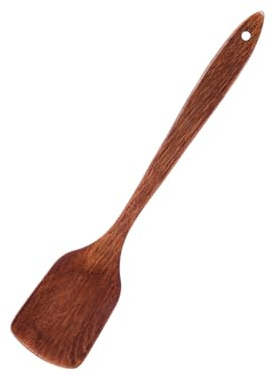 PRETYZOOM Espátula de Cocina de Madera Maciza 39 X 8 CM Pala para Cocinar Resistente al Calor Utensilio de Cocina Práctico para Uso Doméstico y Profesional