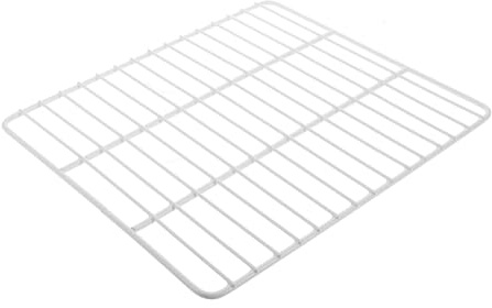 Healeved Separador de Estante de Rejilla Metálica 45X40 CM para Congelador Accesorio Ajustable Adecuado para Almacenamiento en Frigoríficos y Congeladores