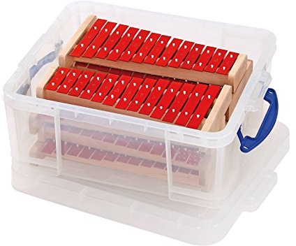 Betzold Musik - Gruppensatz mit 8 Sopran-Glockenspielen, ausgezeichnetes Klangerlebnis, diatonisch gestimmt von c3 bis g4 (mit fis3, b3, fis4), in praktischer Aufbewahrungsbox