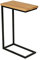 BestLoft.de Kleiner Beistelltisch Couch Schwarz Weiß Holz Laptoptisch C Form Sofatisch Side Table Tabletttisch Eiche Bed Table Nachttisch hoch Laptoptisch für Couch Kleiner Wohnzimmertisch (CSH)