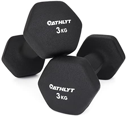 Athlyt - Neopren hanteln gewichte, 3 kg