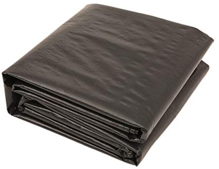 Alvantor Heavy Duty Tarp Waterproof 15'x15' Tarpaulin Ground Trailer with Rust Grommet Weather Resistant Cover Outdoor Camping 10 Mil Thick PE Floor Lightweight Mat