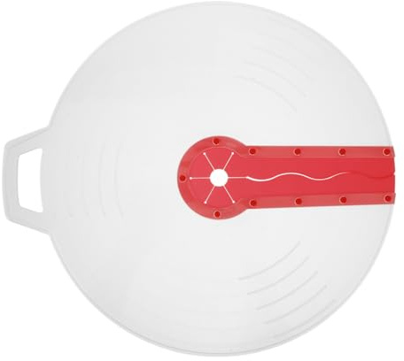 Amosfun Tapa a Prueba De Salpicaduras De Silicona 13.38X12.20X0.39In Protector Cocina Antisalpicaduras Para Microondas Batidores Recipientes Mezcla Fácil De Limpiar Guardar
