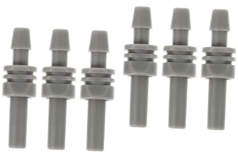 SOLUSTRE 2 Sätze Steckverbinder Zubehör Für Zubehör Armband Adapter Steckverbinder Für Arm Messgerät Adapter Abs Grau 3 Stück * 2