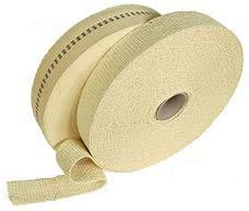 Diabolo Freizeitsport Fackel Docht Band 70mm 5m - Ersatz für Feuerspuckerfackel oder für Zip Fackel mit Kevlar Dochtband, Lange Brenndauer & Haltbarkeit