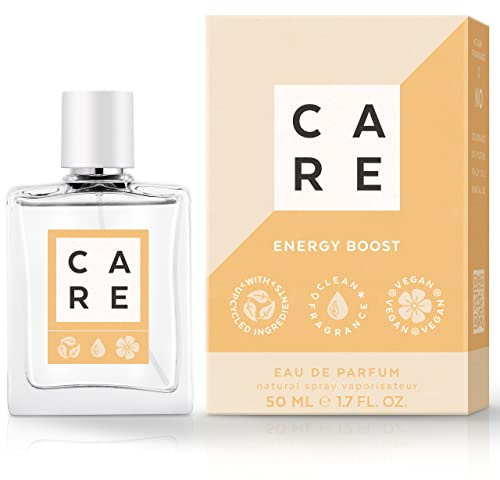 CARE® Energy Boost | Eau de Parfum: Frisch - fruchtig - aromatisch - der neue nachhaltige Duft mit Upcycling-Kurkuma | EDP 50ml