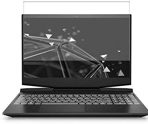 Puccy Tempered Glass Screen Protector Film, compatible with HP Pavilion Gaming 15-dk0000 15.6 （Active Area Cover Only） Protective Protectors Guard
