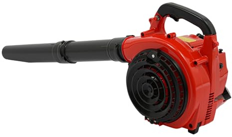 NaMaSyo Benzin Laubbläser 2in1 25.4cc Laubbläser Laubsauger Laubpuster inkl. Düsen & Fangsack 2 Takt Luftgekühlter Benzin Motor Laubgebläse zum Blasen, Saugen