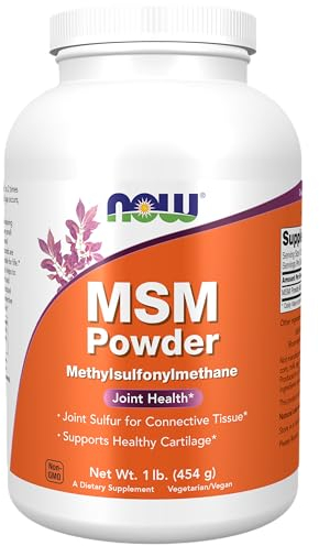 Now Foods, MSM-Pulver, 1 lb (454 g)