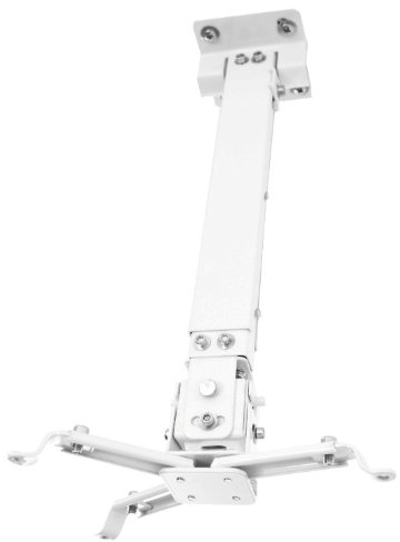Brateck - Supporto da soffitto o parete per videoproiettore, adatto a Acer X110, colore bianco
