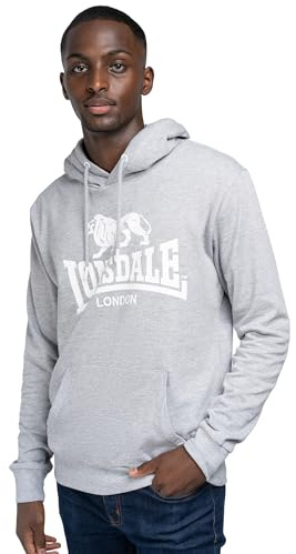 Lonsdale Herr huvtröja smal passform FREMINGTON