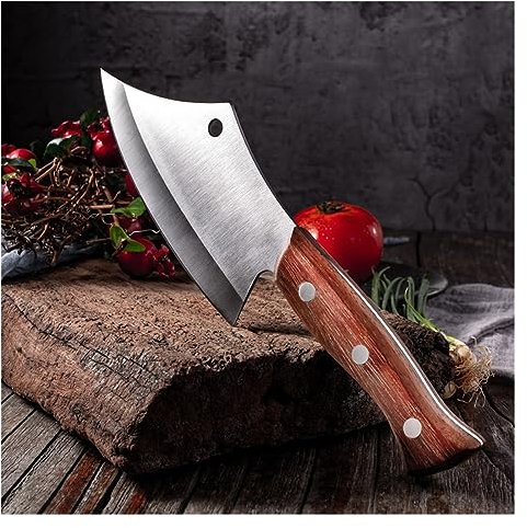 FBITE Couteau de chef de cuisine for support de viande de poisson couteau à désosser couteau à trancher d'abattage for tuer le couperet de cuisine de poisson